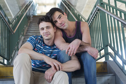 James Franco i Zachary Quinto w filmie "I Am Michael", reż. Justin Kelly